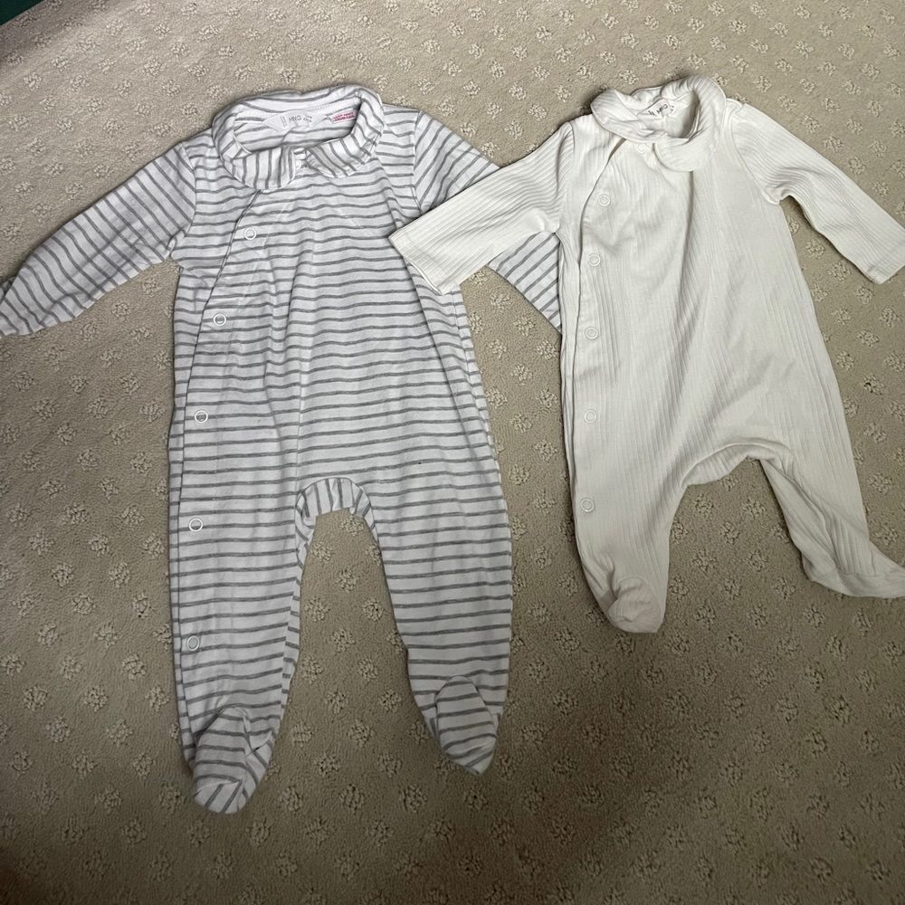 Mango Onesies with Peter Pan Collar